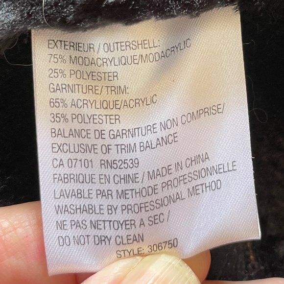 Faux Fur & Suede Jacket Bohemian Style Excellent Condition by PLATINUM - Picture 10 of 11